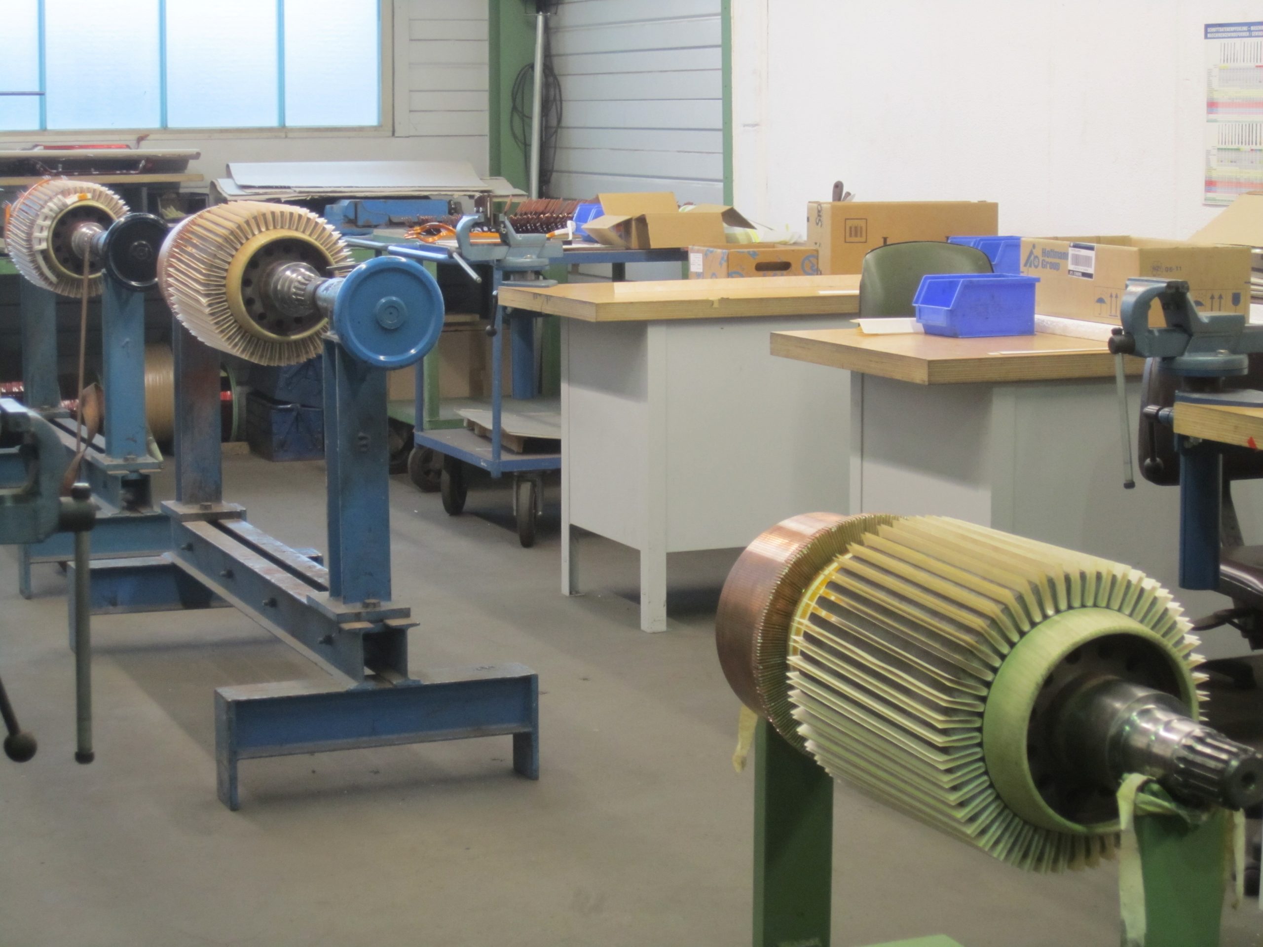Neuwicklung von Gleichstromläufern DC-Motor Gleichstrommotor