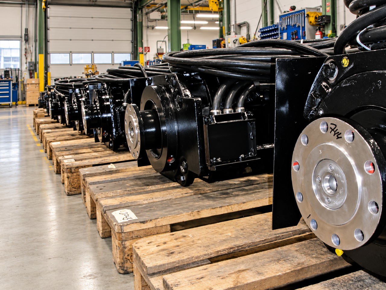Revision und Instandsetzung von Siemens Fahrmotoren / Bahnmotoren / Traktionsmaschinen Typ 1TB1622 bei der momac Group in Moers Revision und Instandsetzung von Siemens Fahrmotoren / Bahnmotoren / Traktionsmaschinen Typ 1TB1622 bei der momac Group in Moers