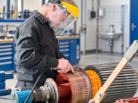 Instandsetzung von Fahrmotoren / Traktionsmotoren - hier aufarbeitung Gleichstromläufer Instandsetzung von Fahrmotoren / Traktionsmotoren - hier aufarbeitung Gleichstromläufer