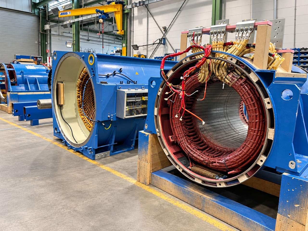 Reparatur, Revision und Instandsetzung von Elektromotoren und Generatoren aller Hersteller - momac Group Moers Reparatur, Revision und Instandsetzung von Elektromotoren und Generatoren aller Hersteller - momac Group Moers